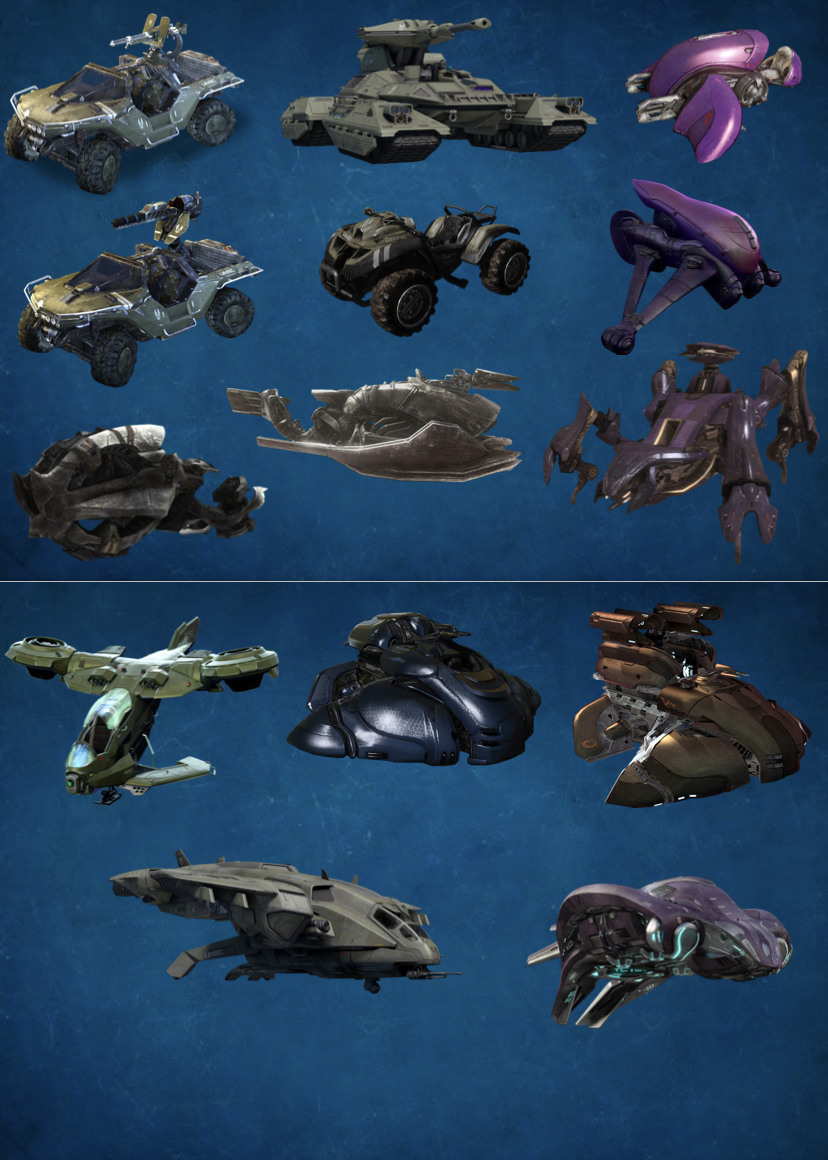 Halo 3 Campaign Vehicles
